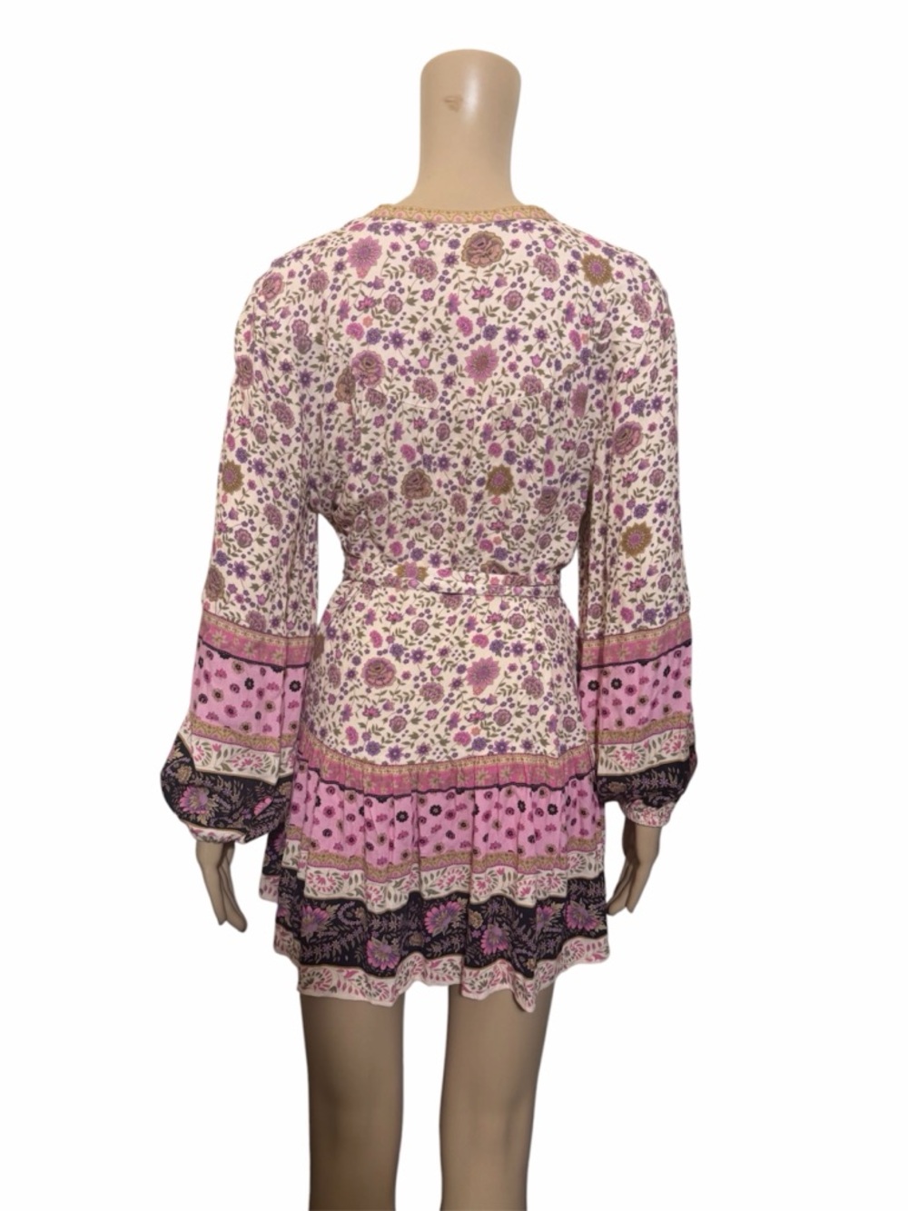 Spell & The Gypsy Collective lady untamed lavender floral mini dress Dress - Picture 5 of 7